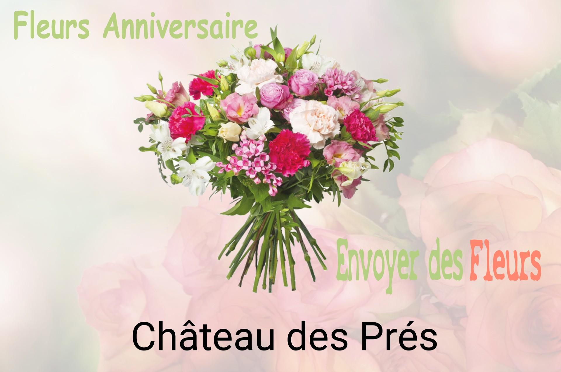 Bouquet de fleurs d’anniversaire livré à Château-des-Prés